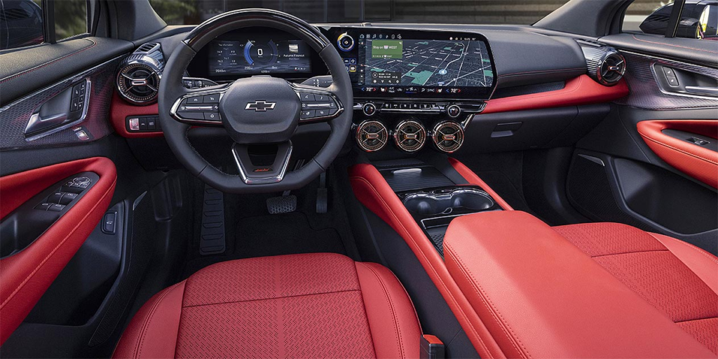 Chevrolet Blazer EV LT interior