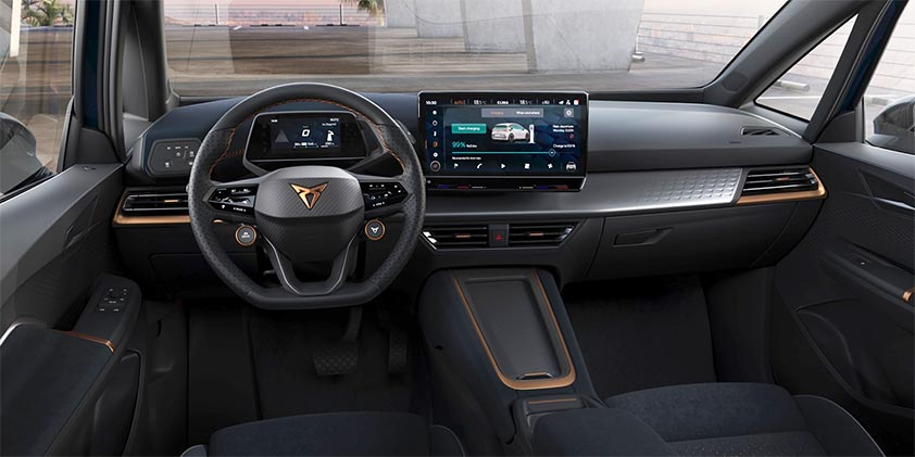 Cupra Born VZ interior