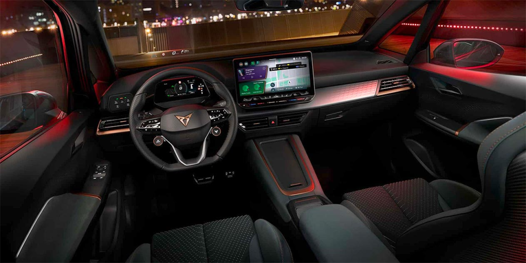 Cupra Born VZ display