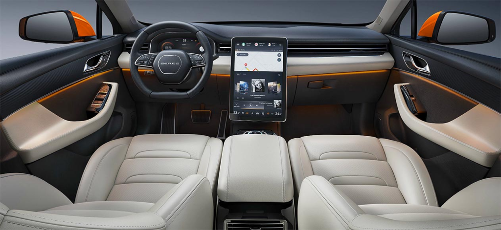 DongFeng Seres 5 90kWh interior