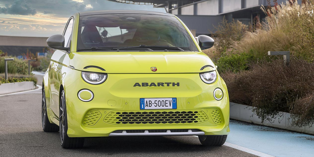 Fiat New Abarth 500e front