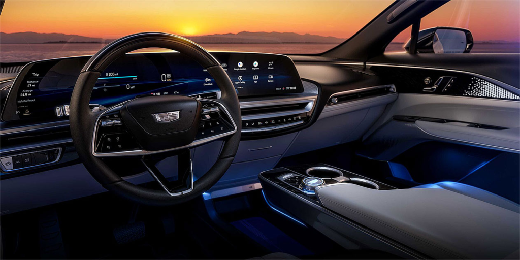 Cadillac Lyriq AWD interior