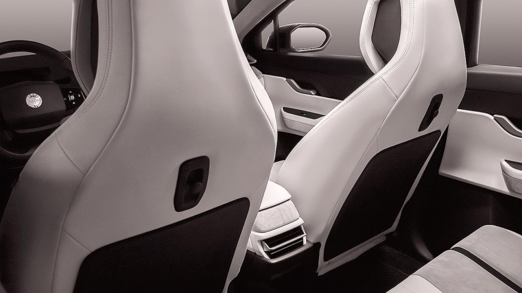 Fisker Ocean FWD interior