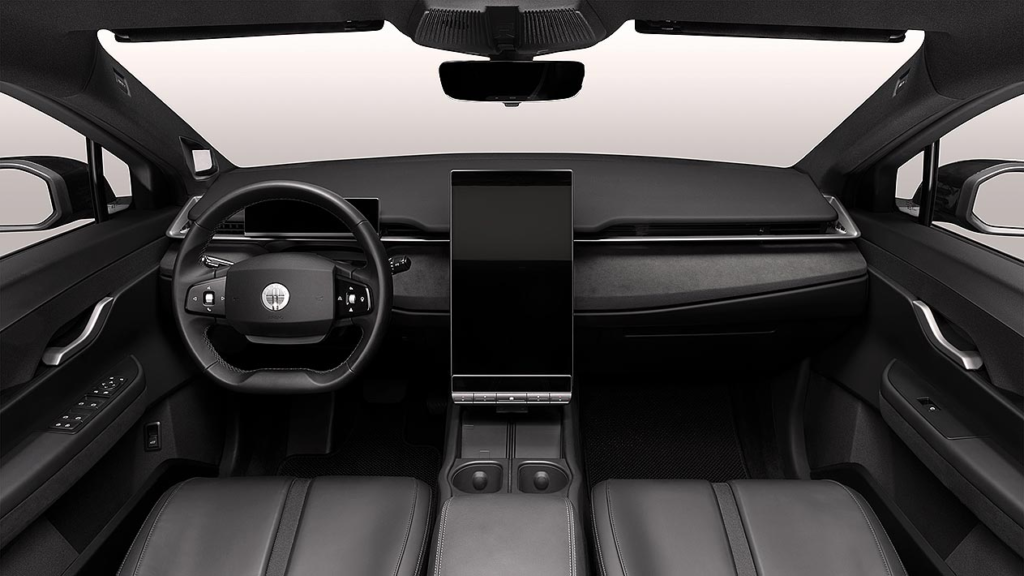 Fisker Ocean FWD interior