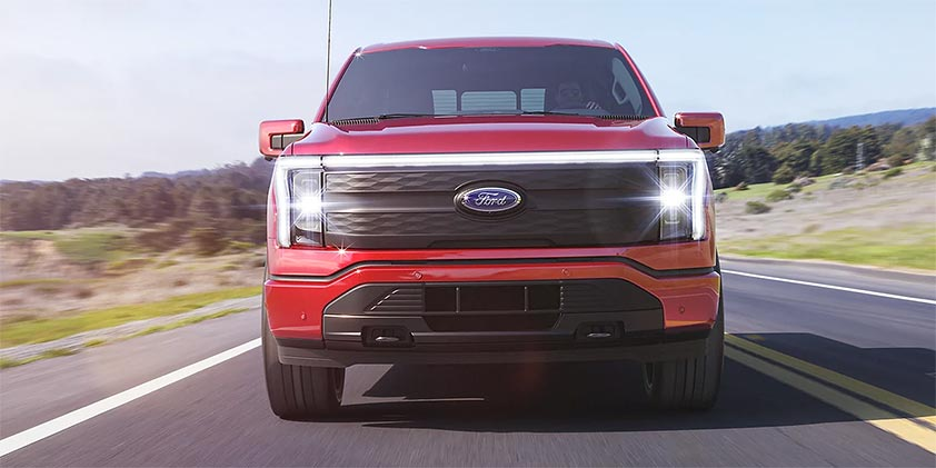 Ford F-150 Lightning Lariat Launch Edition front