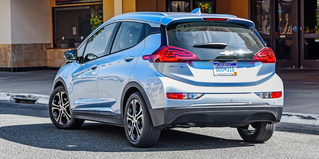 Chevrolet Bolt EV 66kWh back