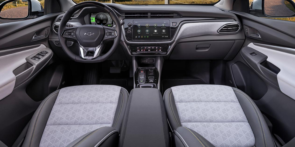 Chevrolet Bolt EUV  interior